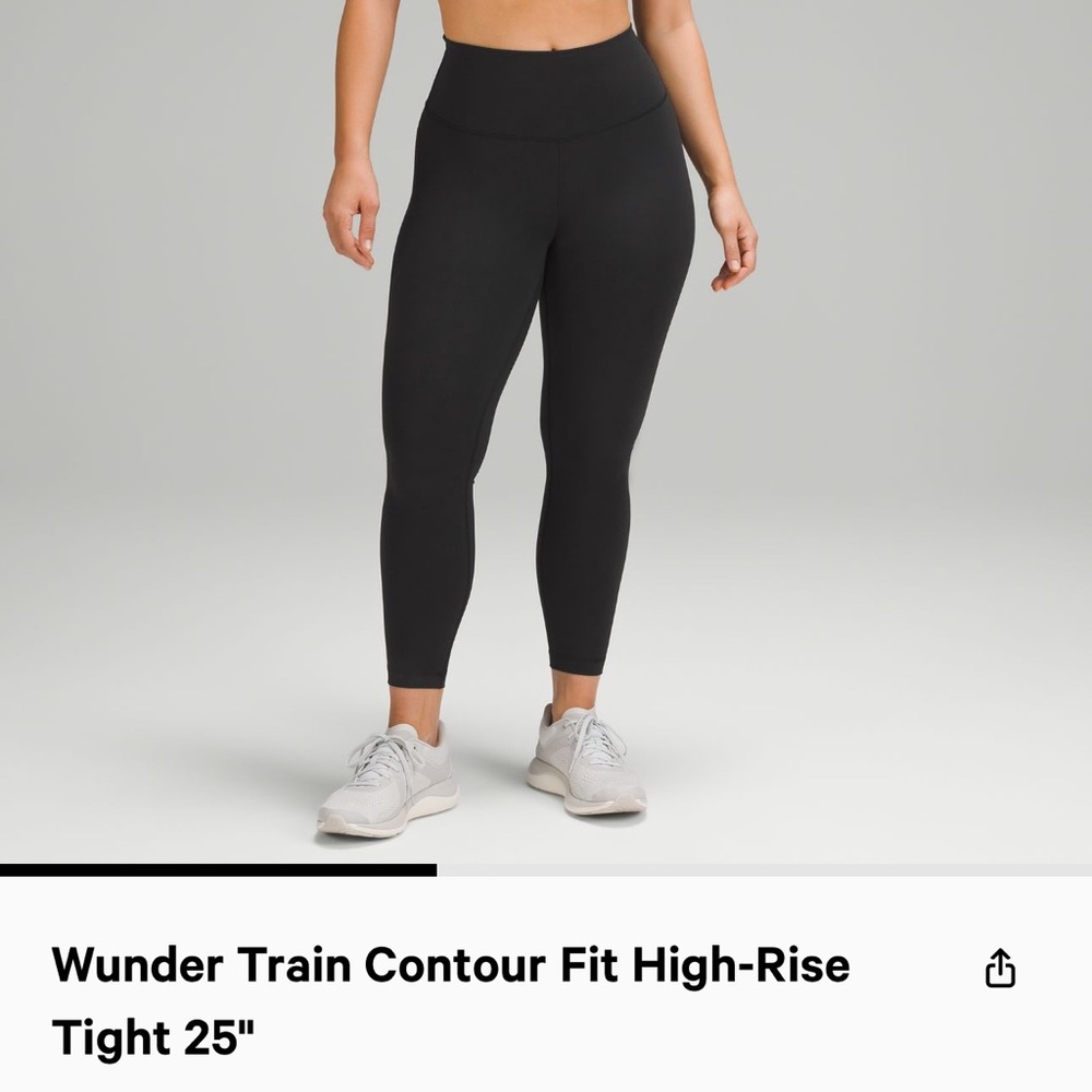 Lululemon contour fit 25” leggings